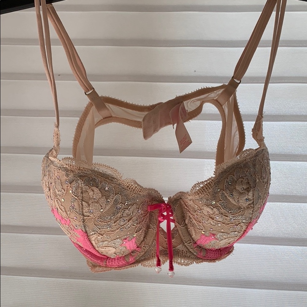 Rhinestone bra